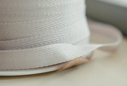 Natural Cotton Twill Tape Roll