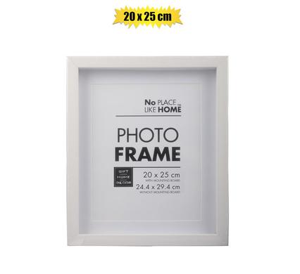 No Place Like Home Picture-Frame Pl Shadow Box 20X25cm Whte