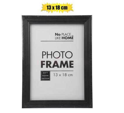 No Place Like Home Picture-Frame Pl Black 13X18cm