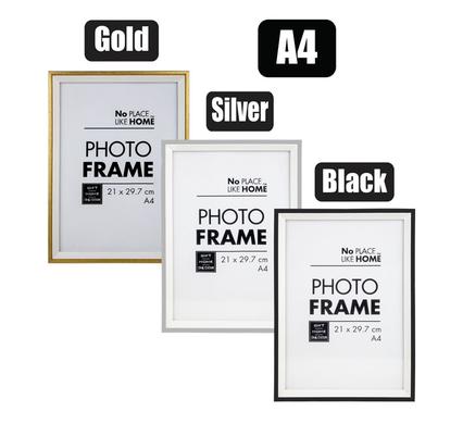No Place Like Home Picture-Frame Cert Pl Thick With Clr Edge