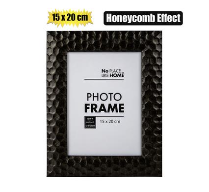 No Place Like Home Picture Frame Honeycomb Effect 15X20cm