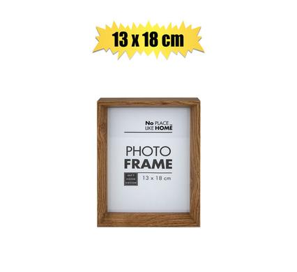No Place Like Home Picture-Frame Mdf Wood Effect 13X18cm