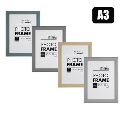 No Place Like Home Picture-Frame Mdf Engraved A3