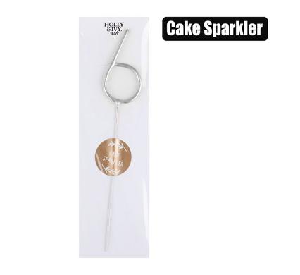Holly & Ivy Candle Birthday Sparkles Number-6