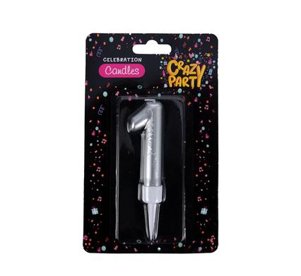Crazy Party Candle Birthday Large Foil Number-1