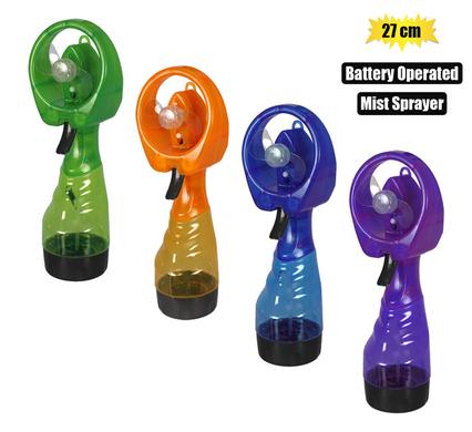 Daily Power Fan Mini 27cm With Mist Sprayer