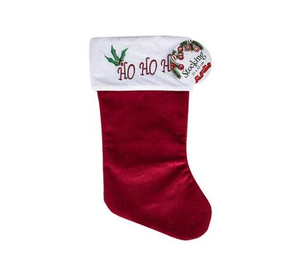 Xmas Décor Xmas Stocking Ho Ho Ho 42cm