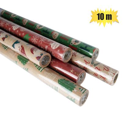 Xmas Décor Xmas Gift Wrap Craft 10Mxx700mm