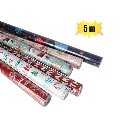 Xmas Décor Xmas Gift Wrap 5Mx700mm