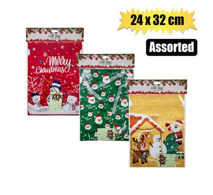 Xmas Décor Xmas Drawstring Gift Bag 24X32cm Pet
