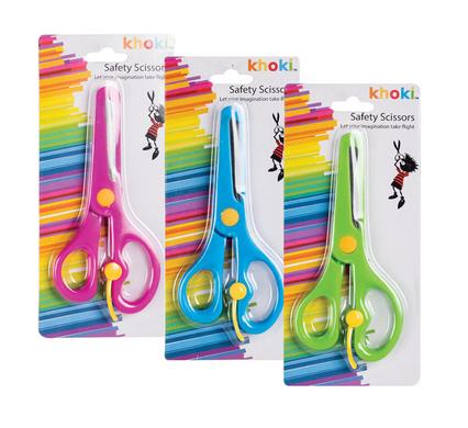 Khoki Stationery Safety Scissor