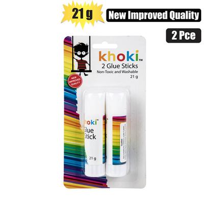 Khoki Glue-Stick 21G 2Pk