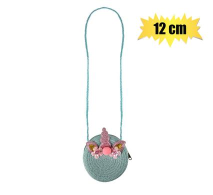 Trendy Trinkets Handbag Unicorn Straw 12cm