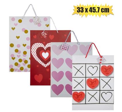 Valentine’s Gift Bags in Assorted Designs  