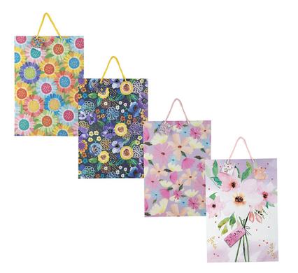 Gift-Bag Paper Jumbo 33X45cm Everyday Flwr