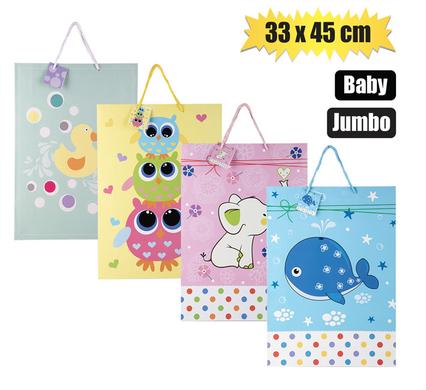 Gift-Bag Paper Jumbo 33X45.7cm Every/Baby