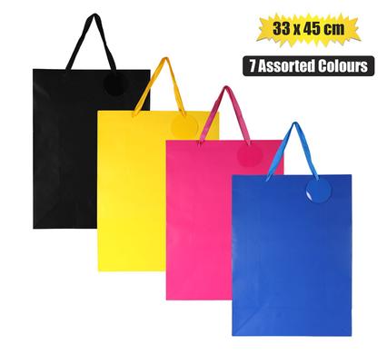 Gift-Bag Solid Color Jumbo 33X45cm
