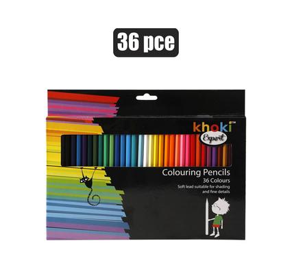 Khoki Expert Art+Craft Pencil Crayon Expert 36 Piece