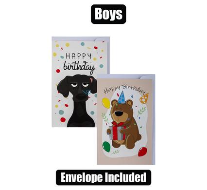 Card & Envelope Birthday - Boy