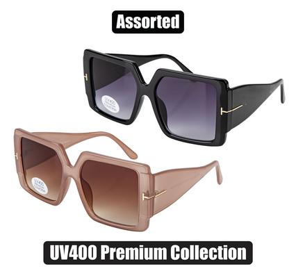 Sunglasses Ladies Sq Oversized Classic