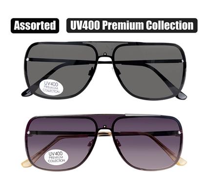 Sunglasses Unisex Metal Shield