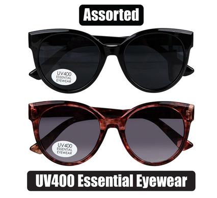 Sunglasses Ess/Ladies Rnd Cateye