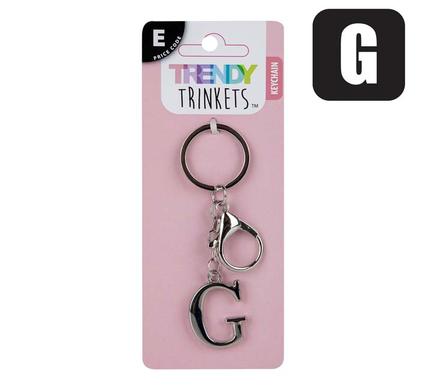 Trendy Trinkets Keychain Alpha Metal G