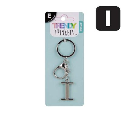 Trendy Trinkets Keychain Alpha Metal I