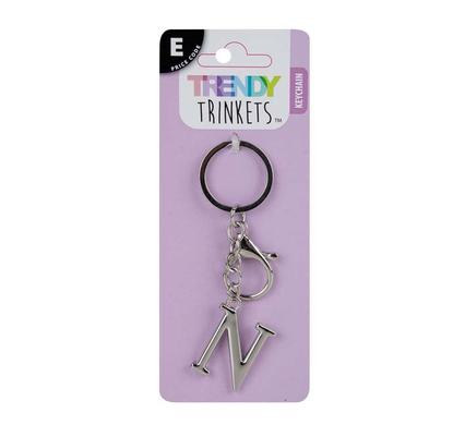 Trendy Trinkets Keychain Alpha Metal N