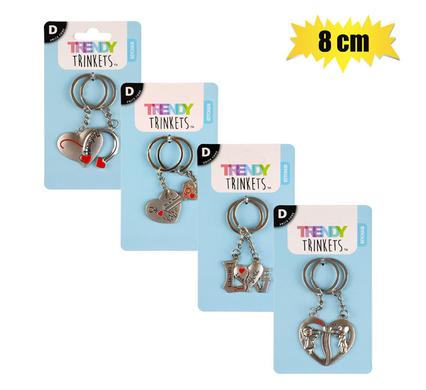 Trendy Trinkets Keychain Love Assorted 8cm