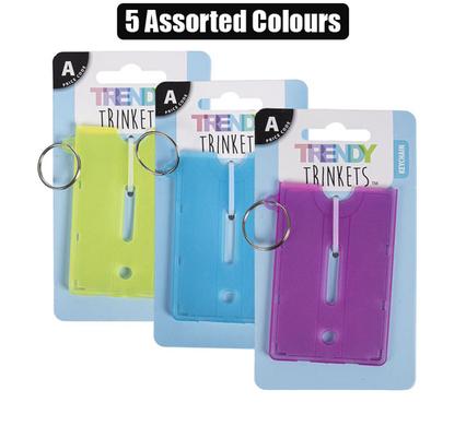 Trendy Trinkets Keychain Id/Licence Holder