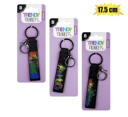 Trendy Trinkets Keychain Patriotic Spirit 17.5cm