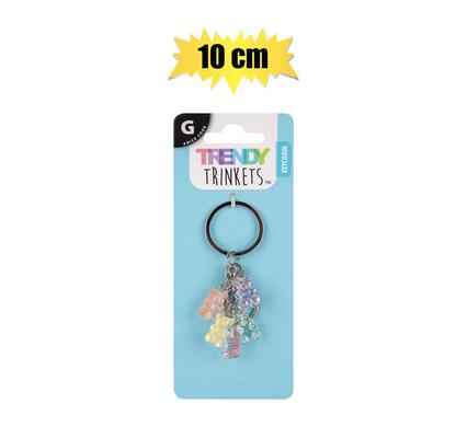 Trendy Trinkets Keychain Bear Bagclip 10cm