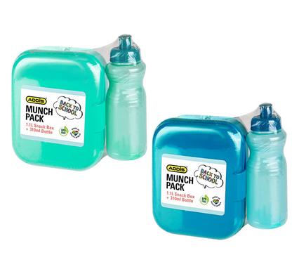 Addis Lunch Box & Bottle Set