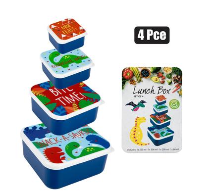 Lunch Box Pl 4 Piece