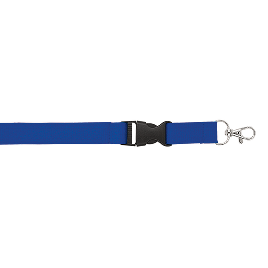 Woven Lanyard with Plastic Buckle