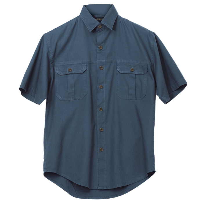 Plain Bush Shirt Mens | Apparel | Corporate clothing | Gift Wrap Shop