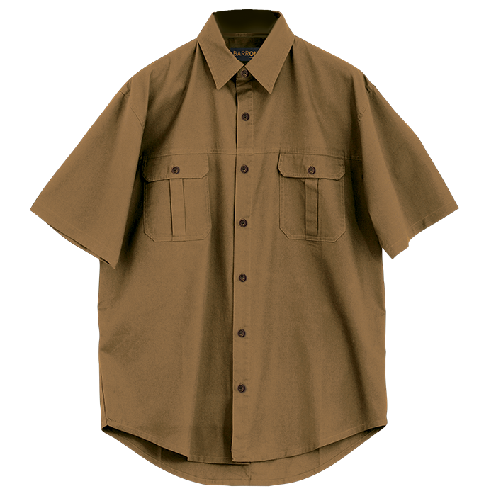 Plain Bush Shirt Mens | Apparel | Corporate clothing | Gift Wrap Shop