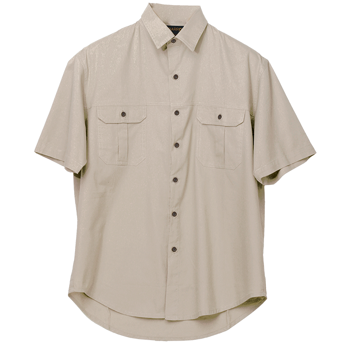 Plain Bush Shirt Mens | Apparel | Corporate clothing | Gift Wrap Shop