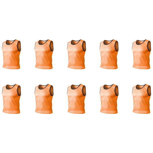 Grip Close End Bibs | Set of 10 | Orange