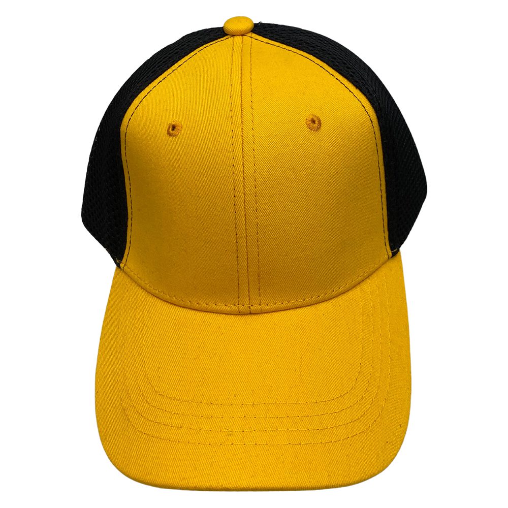 Two Tone Trucker Cap | Yellow / Black