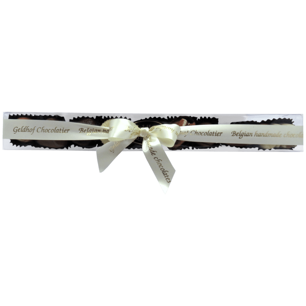 Geldhof Assorted Chocolates (decorated) – 125g long