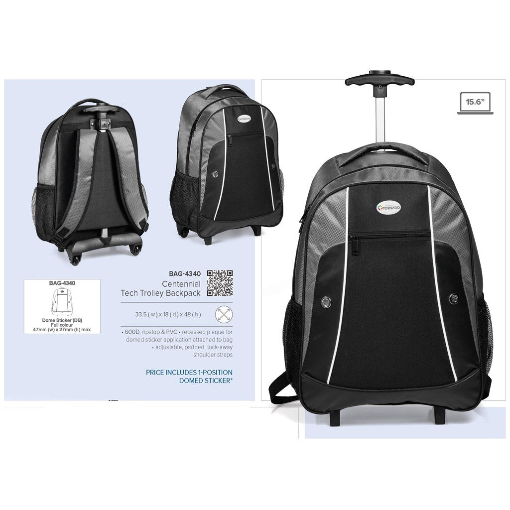 Centennial Laptop Trolley Backpack-Custom branded-Giftwrap Shop