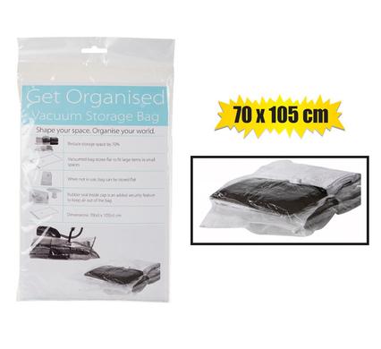 Get Organised Storage Bag Vacuum Seal 70X105cm