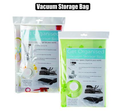 Get Organised Storage Bag Vacuum Seal 60X80cm