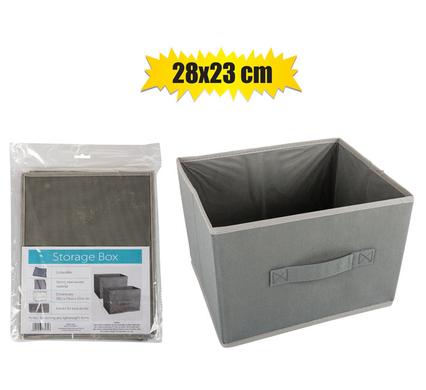 Get Organised Storage Box Non-Woven 28X23cm Colapsible