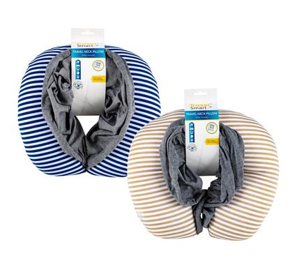 Travel Smart Travel Neck Pillow With Hood Foam
