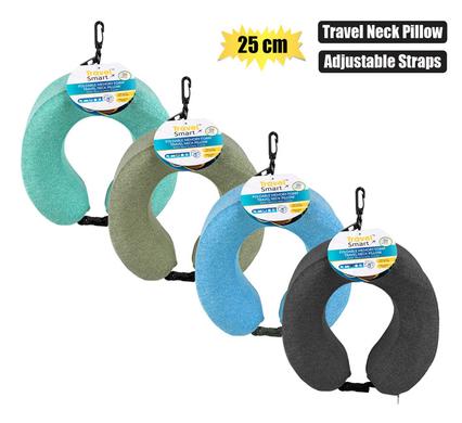 Travel Smart Travel Neck Pillow Adjustable Strap 25cm
