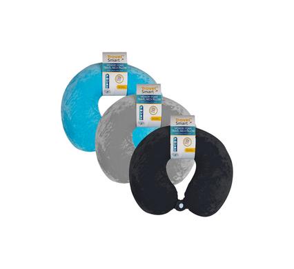 Travel Smart Travel Neck Pillow 30X27cm Memory Foam
