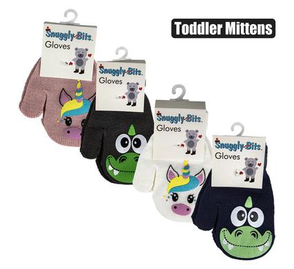 Snuggly Bits Gloves Toddler Mittens Unicorn / Monster